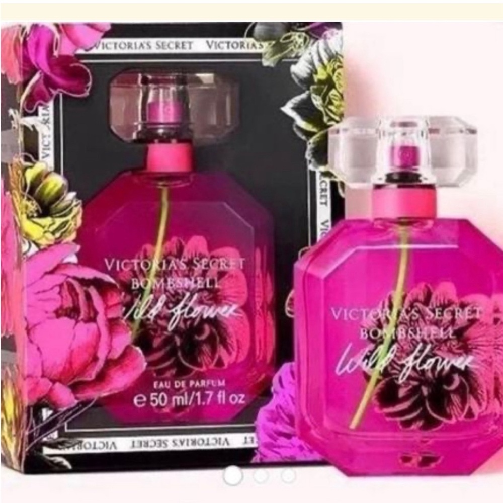 Victoria's Secret Bombshell Wild Flower Perfume EDP 50 ml (1.7 oz) NEW IN BOX